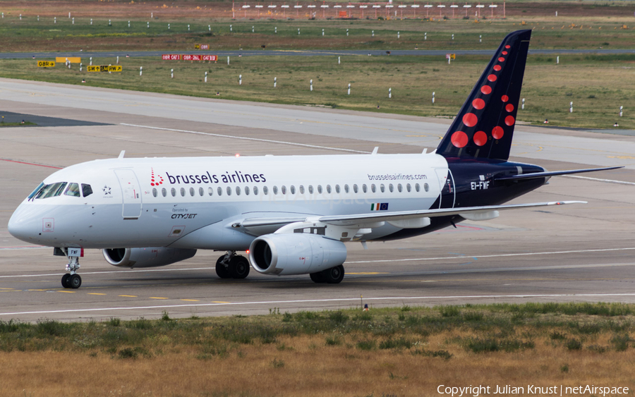 Brussels Airlines (CityJet) Sukhoi Superjet 100-95B (EI-FWF) | Photo 171070