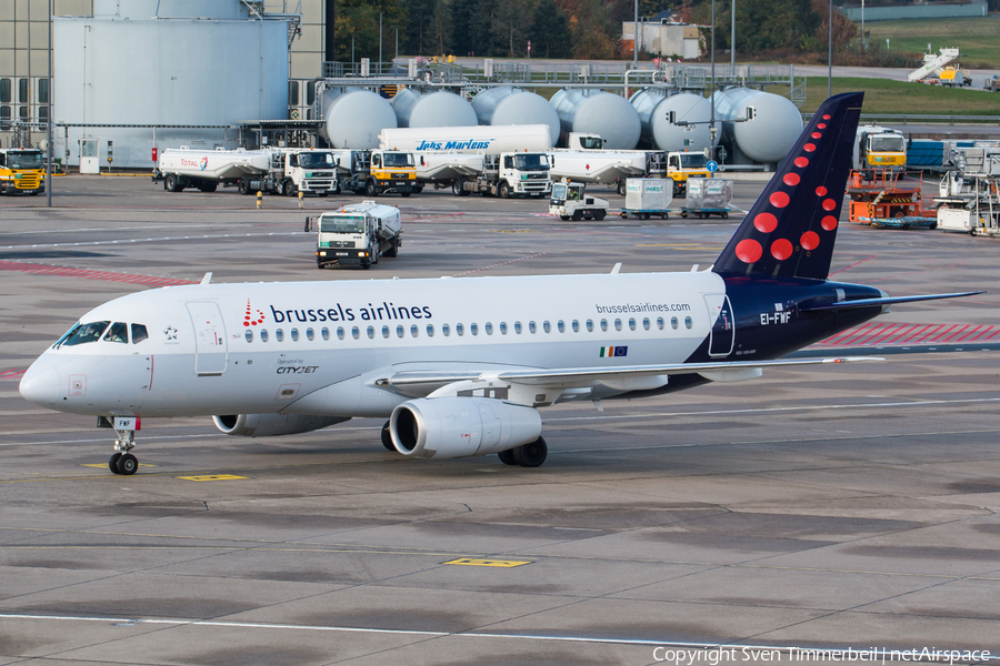 Brussels Airlines (CityJet) Sukhoi Superjet 100-95B (EI-FWF) | Photo 194800