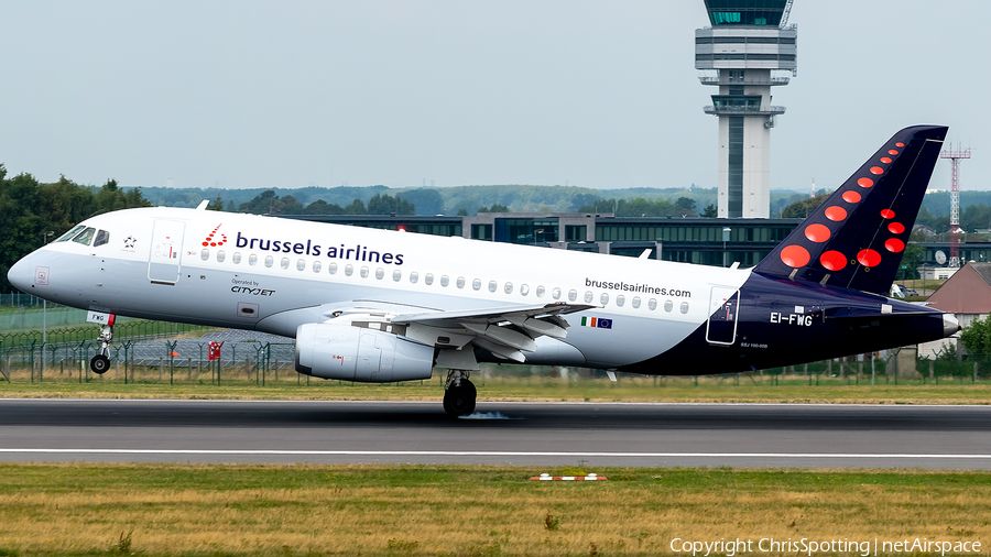 Brussels Airlines Sukhoi Superjet 100-95B (EI-FWG) | Photo 280952