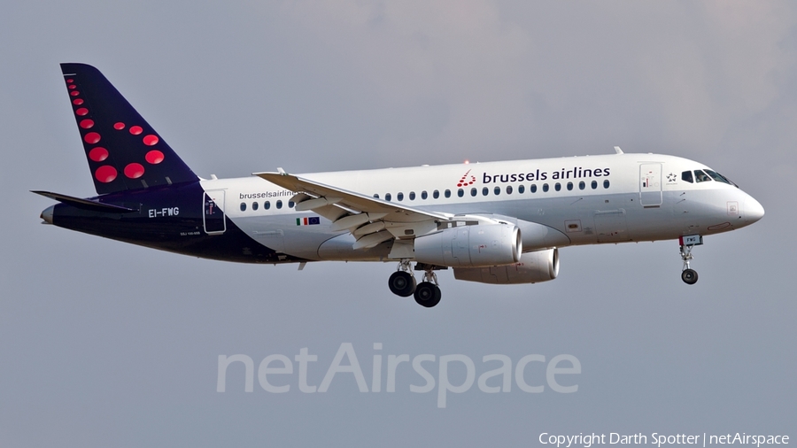 Brussels Airlines Sukhoi Superjet 100-95B (EI-FWG) | Photo 282197