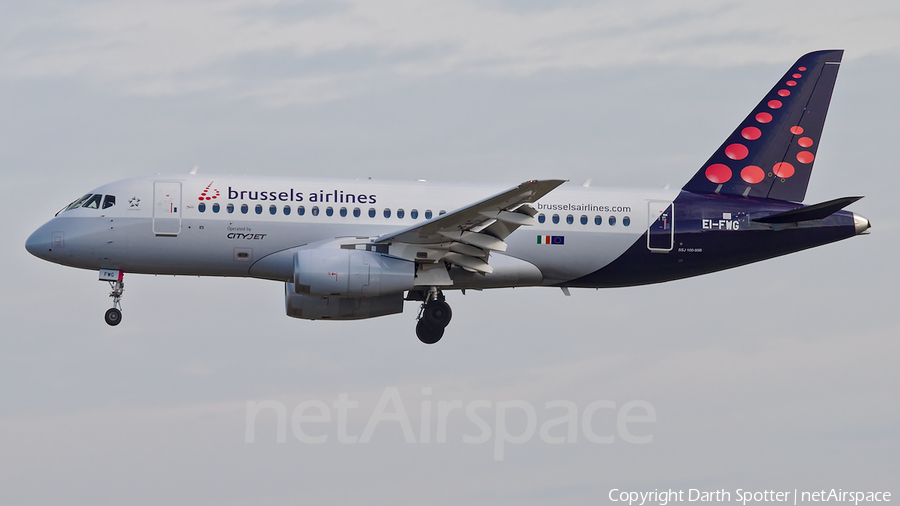 Brussels Airlines Sukhoi Superjet 100-95B (EI-FWG) | Photo 356323