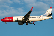 Norwegian Air International Boeing 737-8 MAX (EI-FYB) at  Windsor Locks - Bradley International, United States