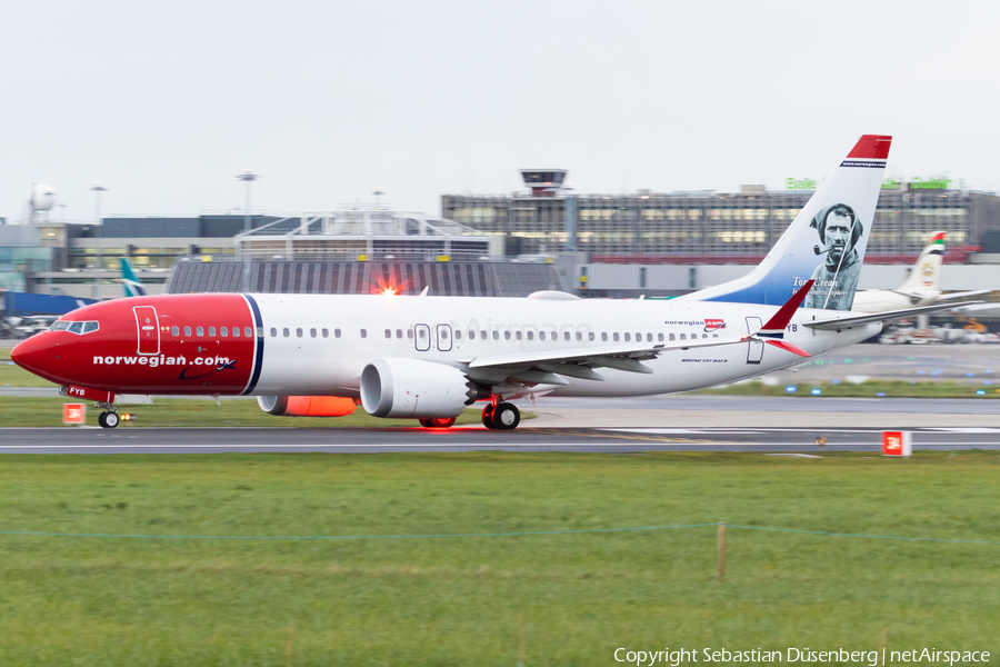 Norwegian Air International Boeing 737-8 MAX (EI-FYB) | Photo 290549