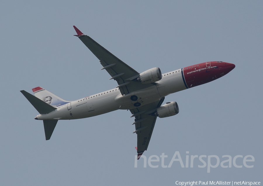 Norwegian Air International Boeing 737-8 MAX (EI-FYE) | Photo 245609