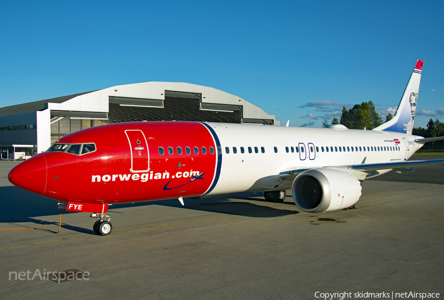 Norwegian Air International Boeing 737-8 MAX (EI-FYE) | Photo 181464