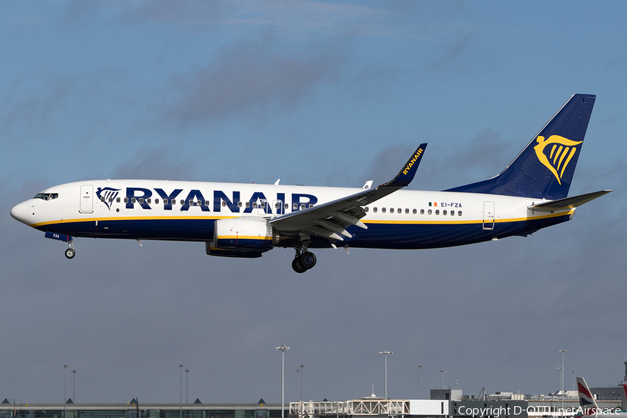 Ryanair Boeing 737-8AS (EI-FZA) | Photo 149728
