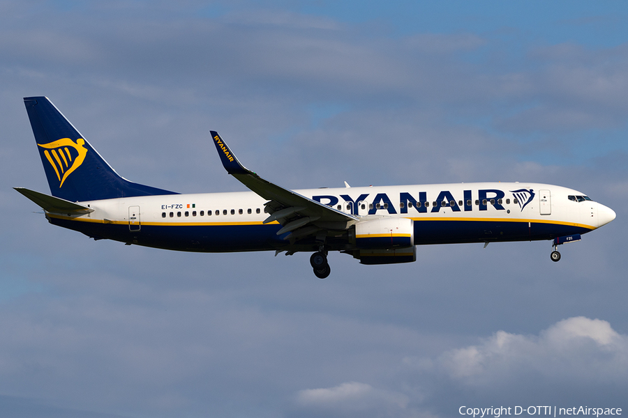 Ryanair Boeing 737-8AS (EI-FZC) | Photo 181183