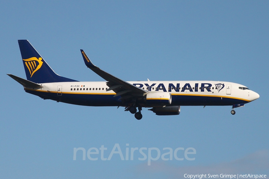 Ryanair Boeing 737-8AS (EI-FZC) | Photo 181474