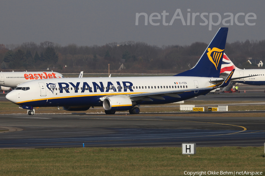 Ryanair Boeing 737-8AS (EI-FZG) | Photo 218811