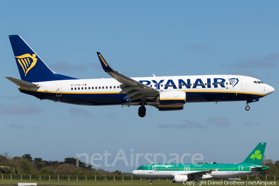 Ryanair Boeing 737-8AS (EI-FZH) | Photo 165321