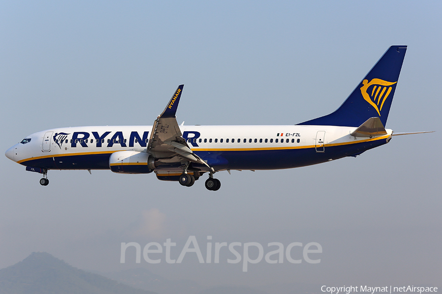 Ryanair Boeing 737-8AS (EI-FZL) | Photo 408292