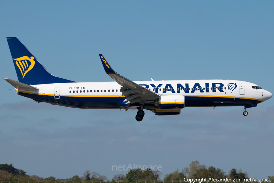 Ryanair Boeing 737-8AS (EI-FZM) | Photo 162402