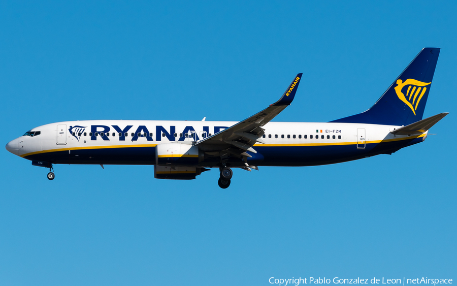 Ryanair Boeing 737-8AS (EI-FZM) | Photo 336296