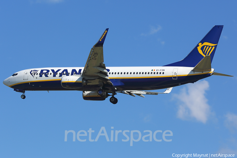 Ryanair Boeing 737-8AS (EI-FZN) | Photo 437147