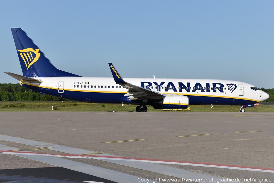 Ryanair Boeing 737-8AS (EI-FZN) | Photo 385957