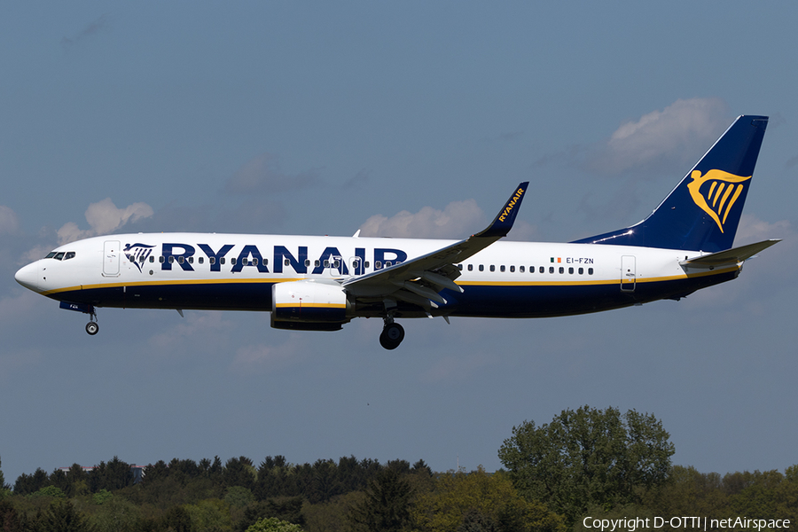Ryanair Boeing 737-8AS (EI-FZN) | Photo 162648