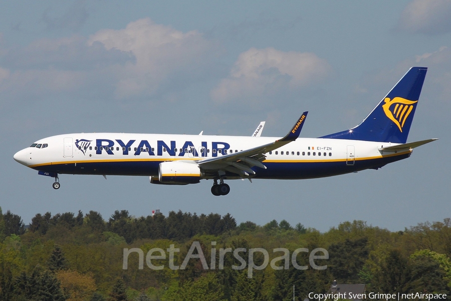 Ryanair Boeing 737-8AS (EI-FZN) | Photo 163455