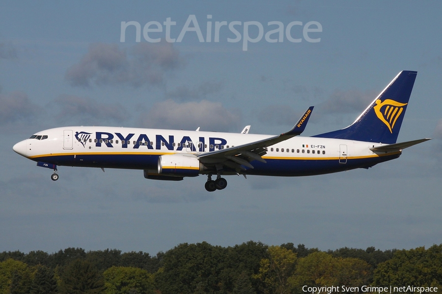 Ryanair Boeing 737-8AS (EI-FZN) | Photo 267875