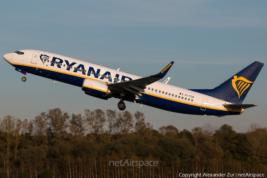 Ryanair Boeing 737-8AS (EI-FZN) | Photo 356038