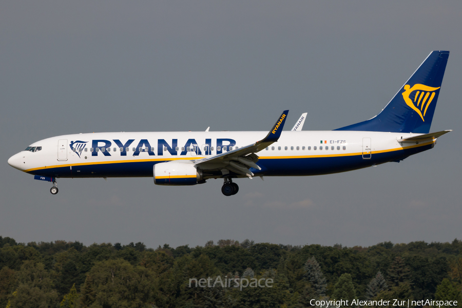 Ryanair Boeing 737-8AS (EI-FZS) | Photo 184888