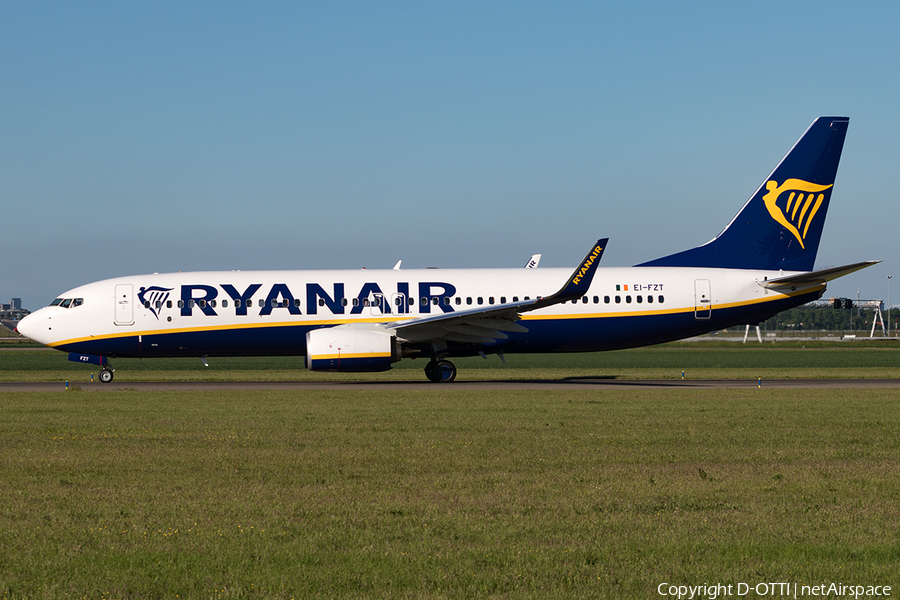 Ryanair Boeing 737-8AS (EI-FZT) | Photo 166158