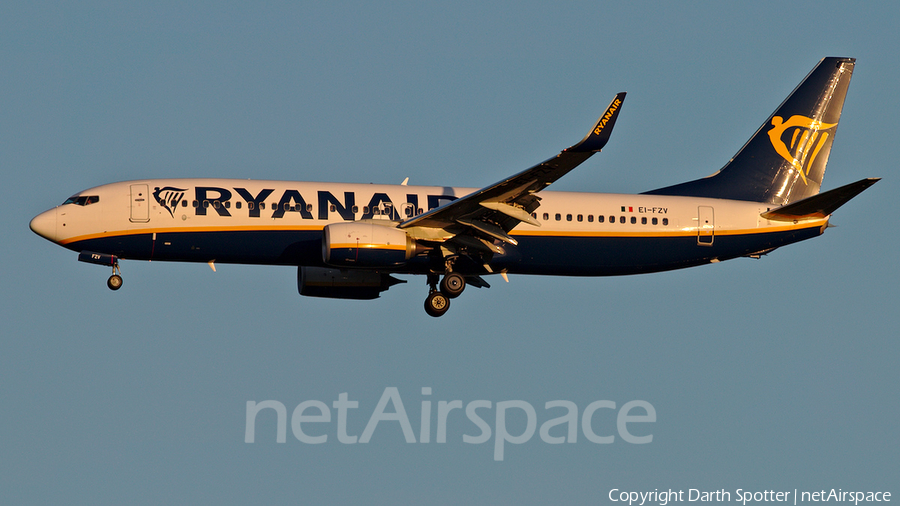 Ryanair Boeing 737-8AS (EI-FZV) | Photo 281562