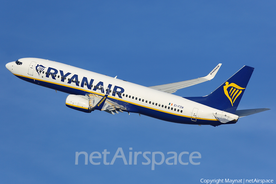 Ryanair Boeing 737-8AS (EI-FZW) | Photo 292355