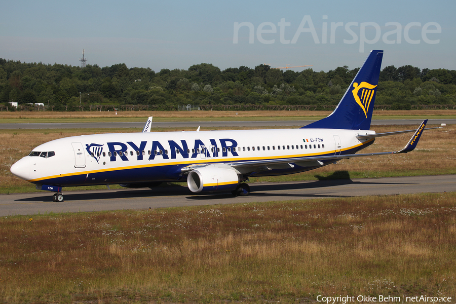 Ryanair Boeing 737-8AS (EI-FZW) | Photo 175092