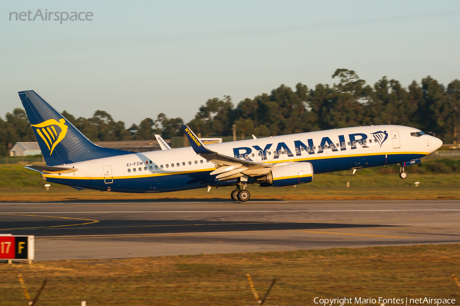 Ryanair Boeing 737-8AS (EI-FZW) | Photo 254501
