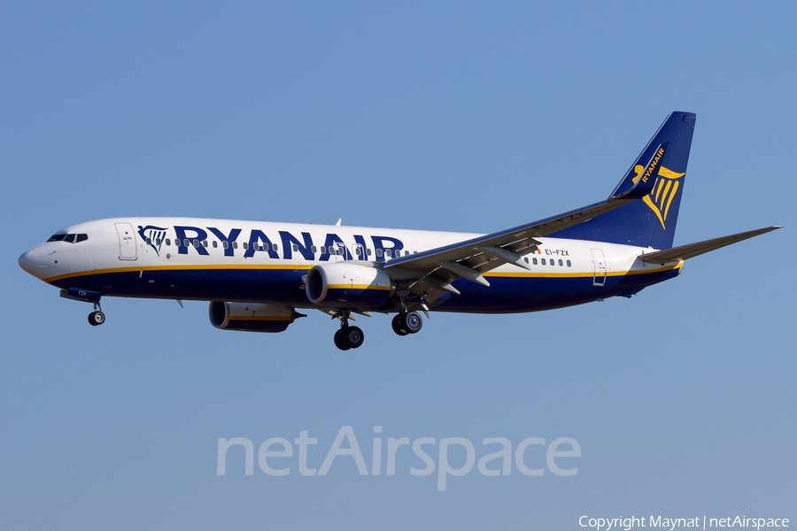 Ryanair Boeing 737-8AS (EI-FZX) | Photo 277662