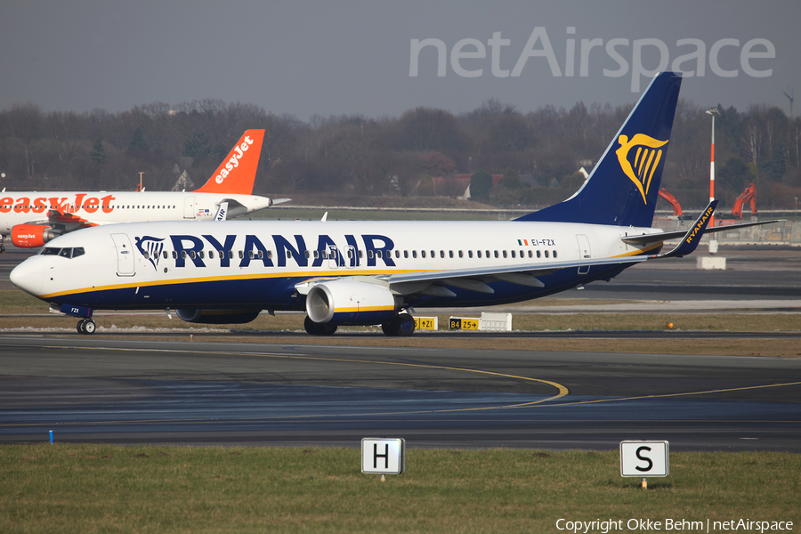 Ryanair Boeing 737-8AS (EI-FZX) | Photo 218810
