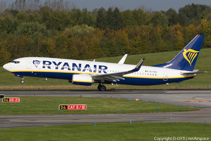 Ryanair Boeing 737-8AS (EI-FZZ) | Photo 192835