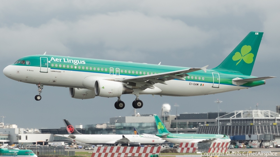 Aer Lingus Airbus A320-214 (EI-GAM) | Photo 382293