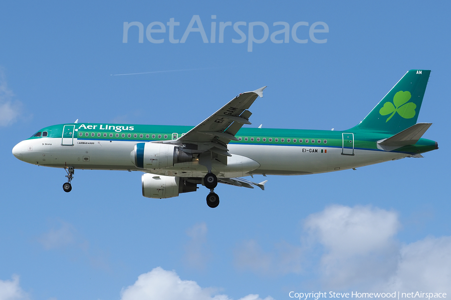 Aer Lingus Airbus A320-214 (EI-GAM) | Photo 534777