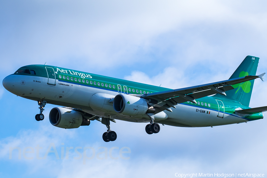 Aer Lingus Airbus A320-214 (EI-GAM) | Photo 241674