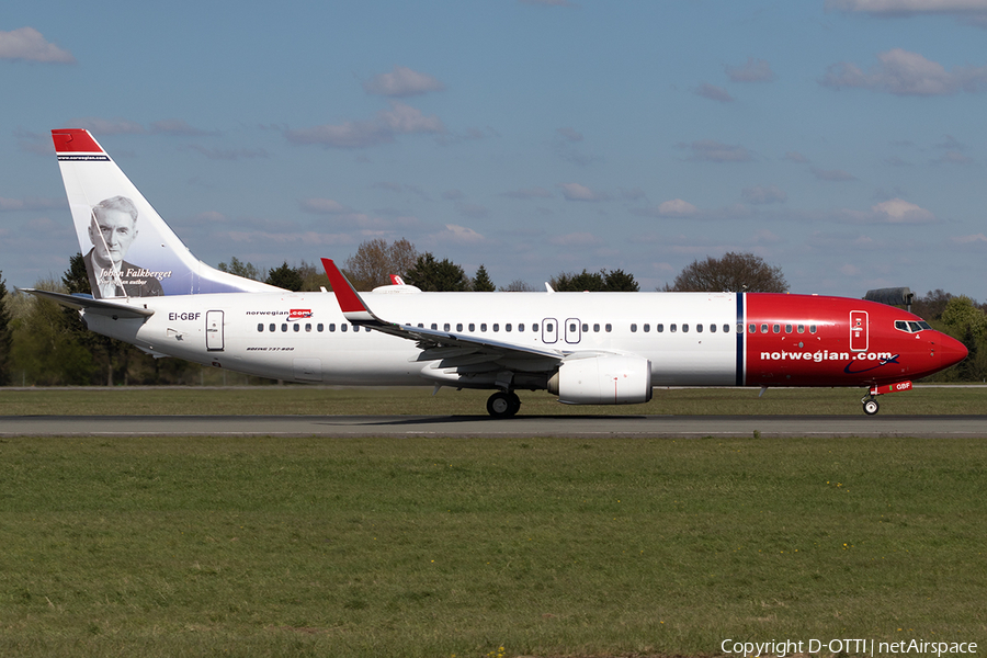Norwegian Air International Boeing 737-8JP (EI-GBF) | Photo 159052