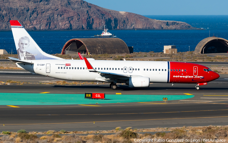 Norwegian Air International Boeing 737-8JP (EI-GBF) | Photo 344294