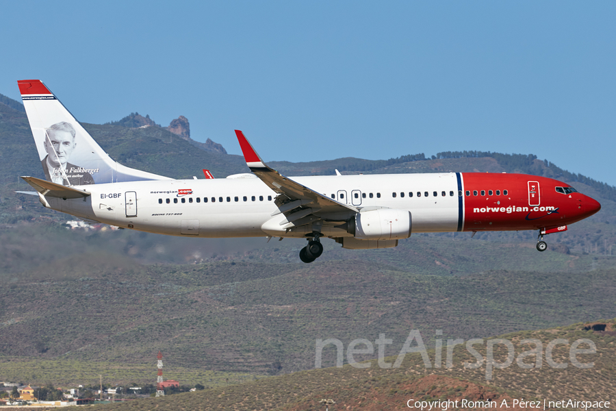 Norwegian Air International Boeing 737-8JP (EI-GBF) | Photo 500435