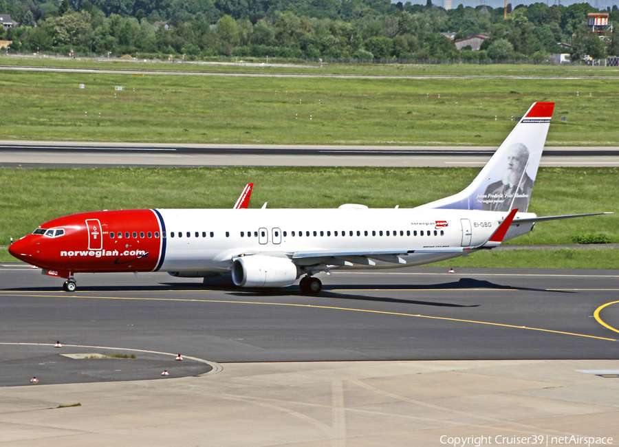 Norwegian Air International Boeing 737-8JP (EI-GBG) | Photo 224882