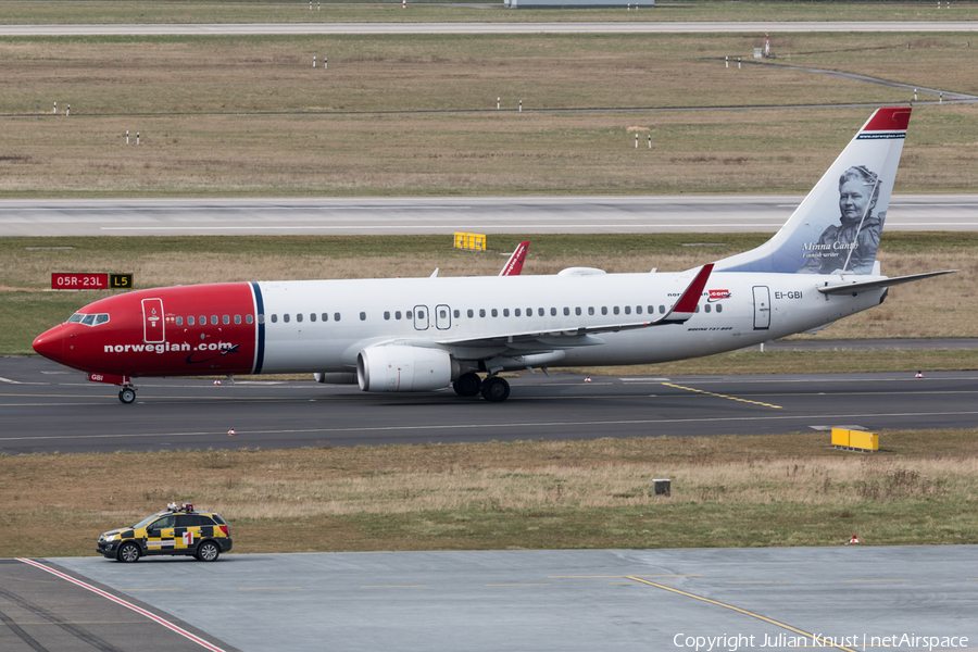 Norwegian Air International Boeing 737-8JP (EI-GBI) | Photo 233908