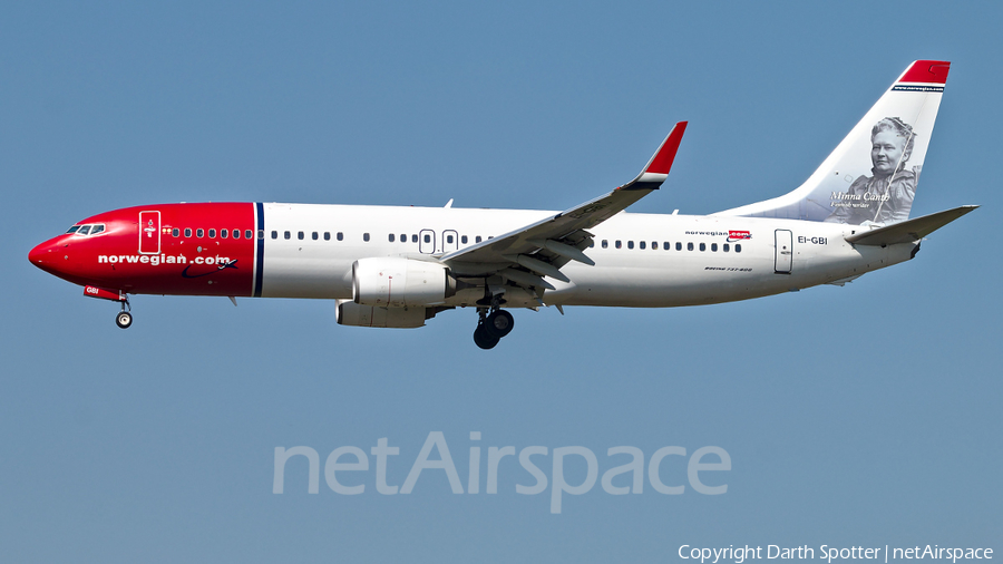 Norwegian Air International Boeing 737-8JP (EI-GBI) | Photo 358254