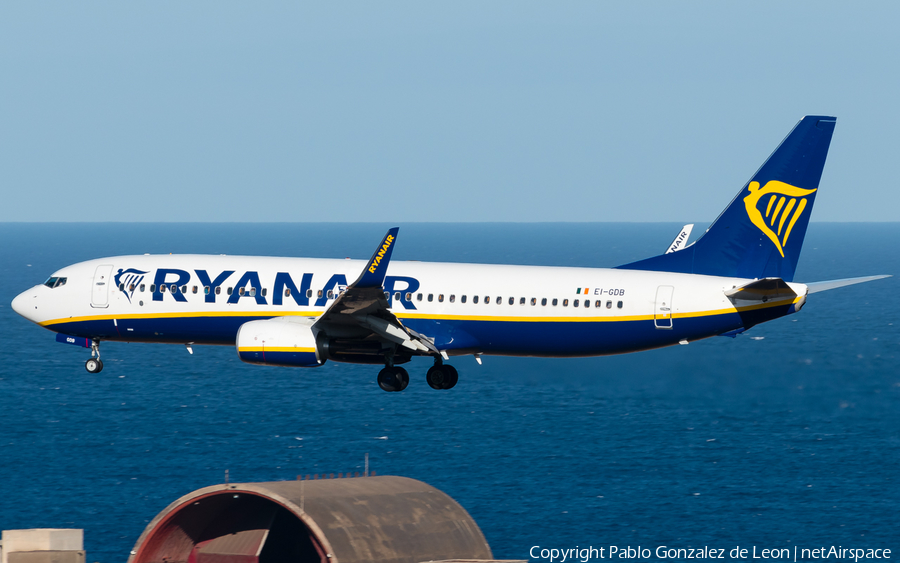 Ryanair Boeing 737-8AS (EI-GDB) | Photo 336299