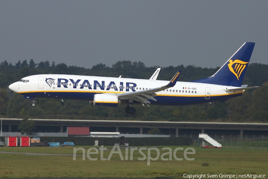 Ryanair Boeing 737-8AS (EI-GDC) | Photo 189027