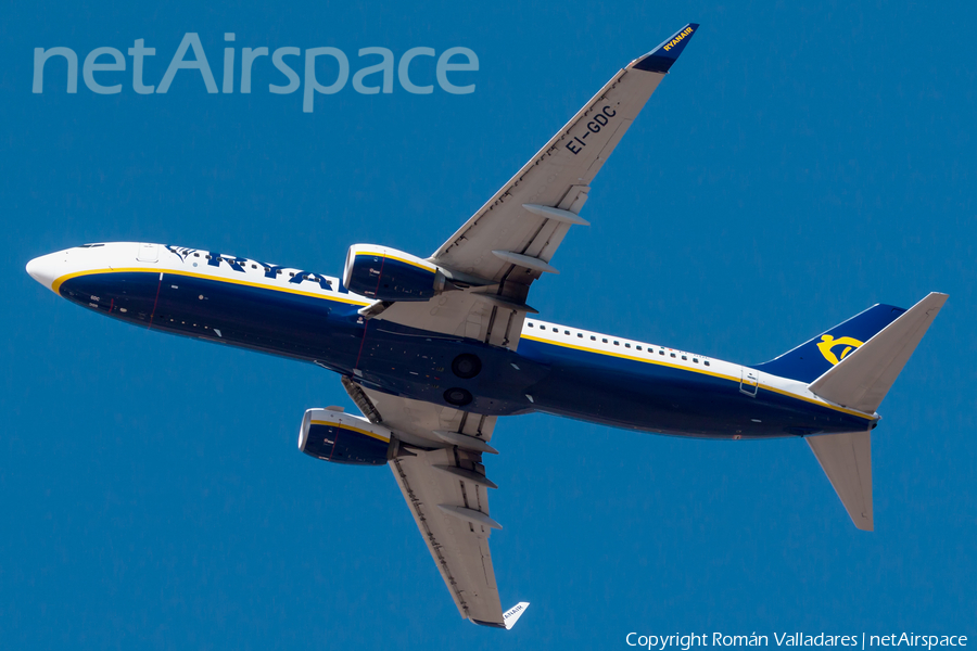 Ryanair Boeing 737-8AS (EI-GDC) | Photo 367465