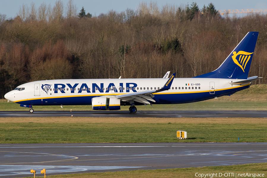 Ryanair Boeing 737-8AS (EI-GDD) | Photo 205969