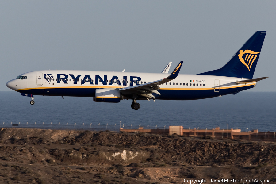 Ryanair Boeing 737-8AS (EI-GDD) | Photo 443720