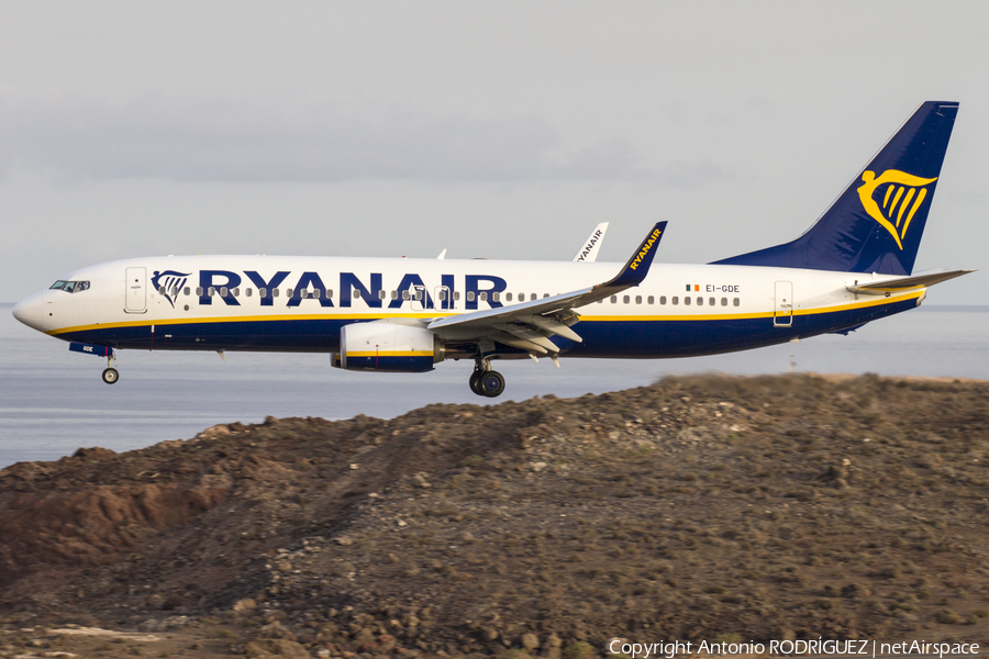 Ryanair Boeing 737-8AS (EI-GDE) | Photo 201539