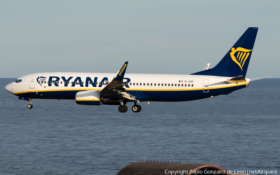 Ryanair Boeing 737-8AS (EI-GDF) | Photo 336304