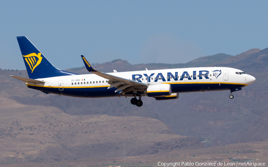 Ryanair Boeing 737-8AS (EI-GDH) | Photo 343900