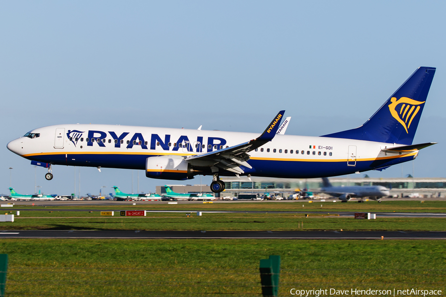Ryanair Boeing 737-8AS (EI-GDI) | Photo 198627